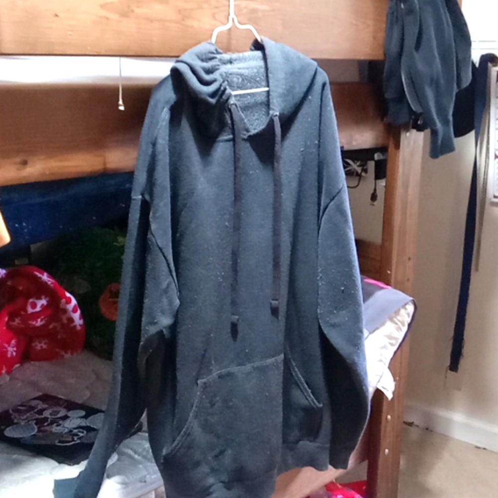 Gray hoodie